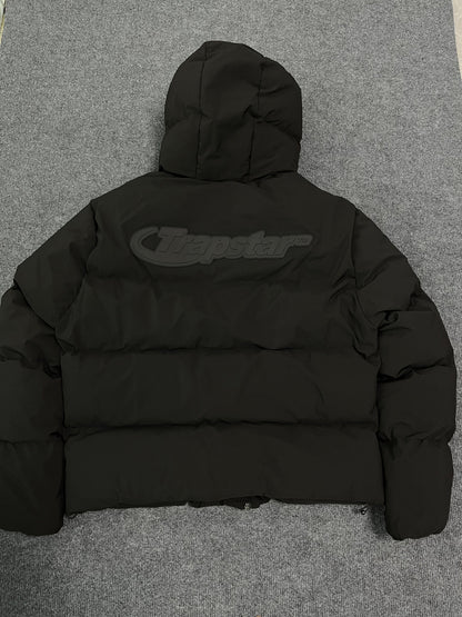 Campera Trapstar Hyperdrive Technical Puffer Negra