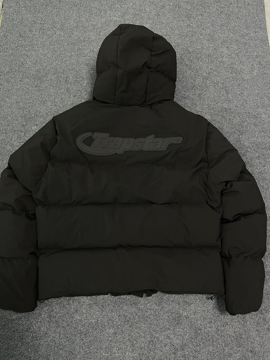 Campera Trapstar Hyperdrive Technical Puffer Negra