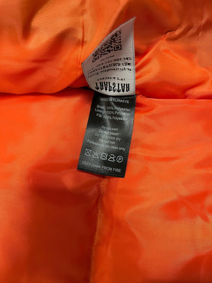 Campera Trapstar Hyperdrive Technical Puffer Naranja