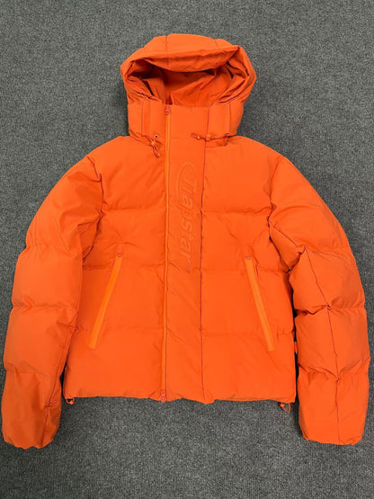 Campera Trapstar Hyperdrive Technical Puffer Naranja