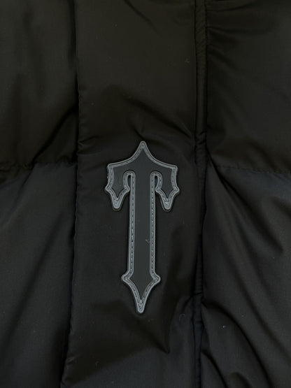 Campera Trapstar Irongate Arch Puffer Negra