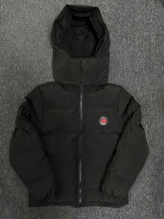 Campera Trapstar Irongate Detachable Hooded Puffer Negra