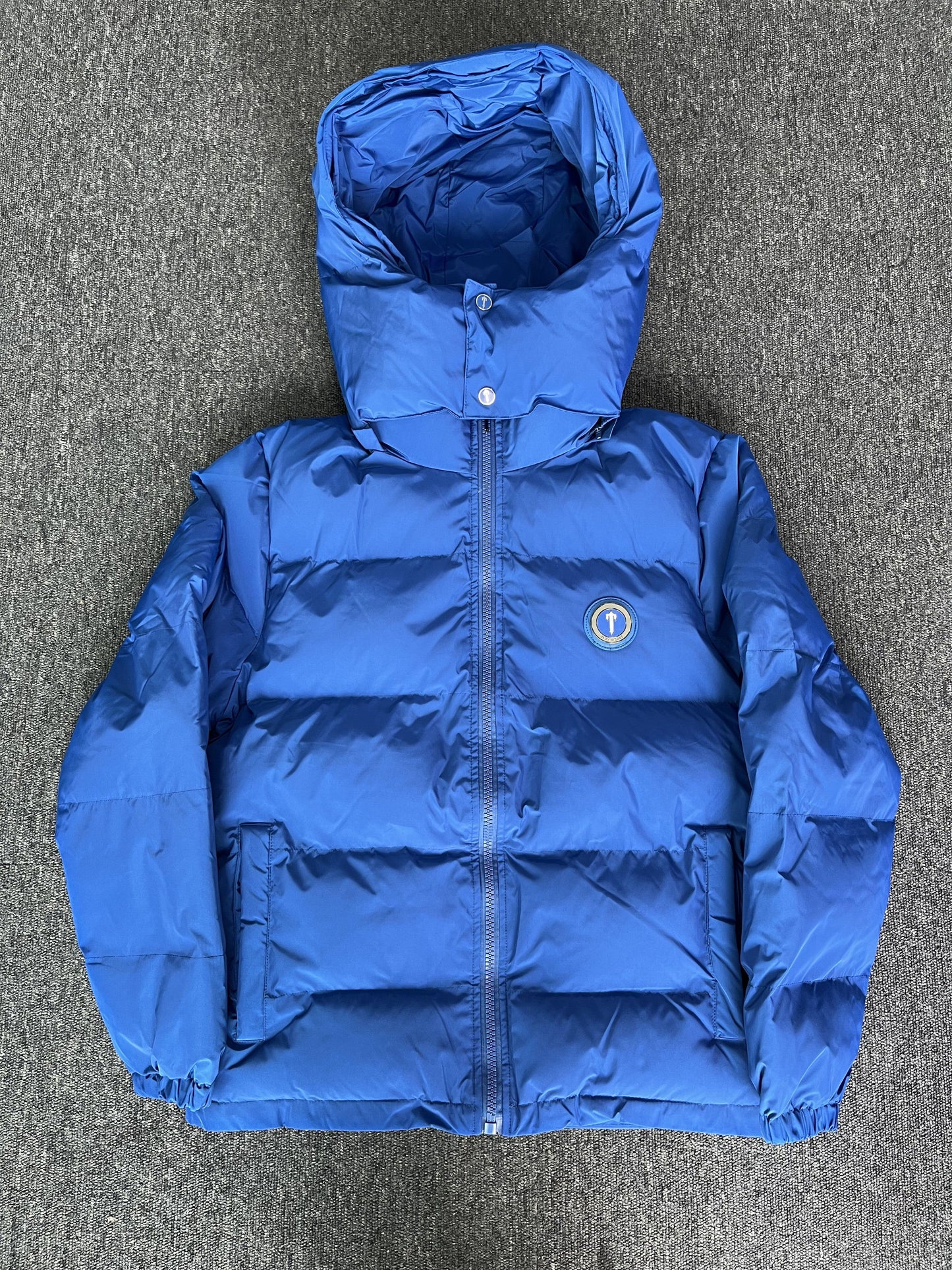 Campera Trapstar Irongate Detachable Hooded Puffer Azul