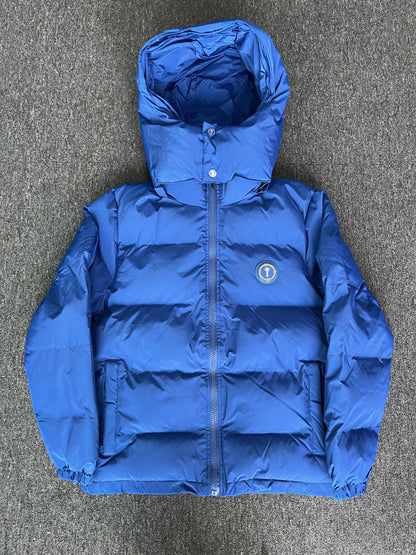 Campera Trapstar Irongate Detachable Hooded Puffer Azul
