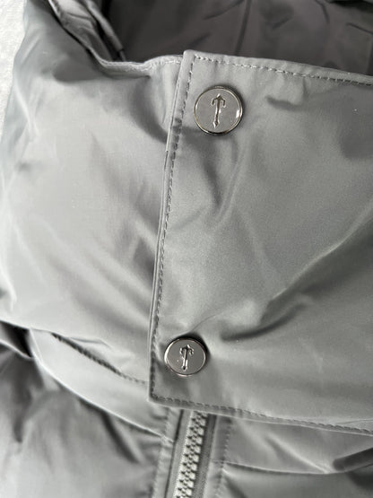 Campera Trapstar Irongate Detachable Hooded Puffer Gris