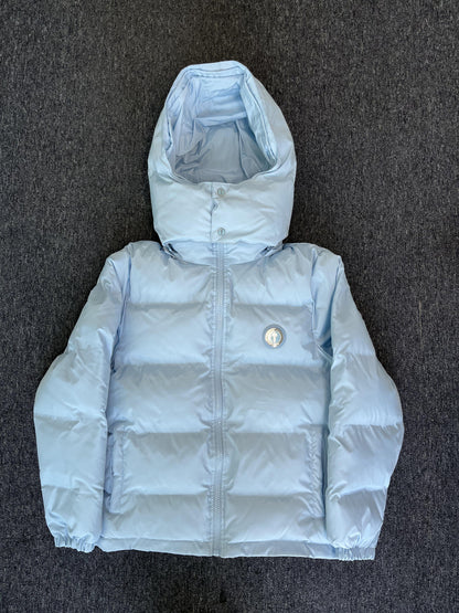 Campera Trapstar Irongate Detachable Hooded Puffer Celeste
