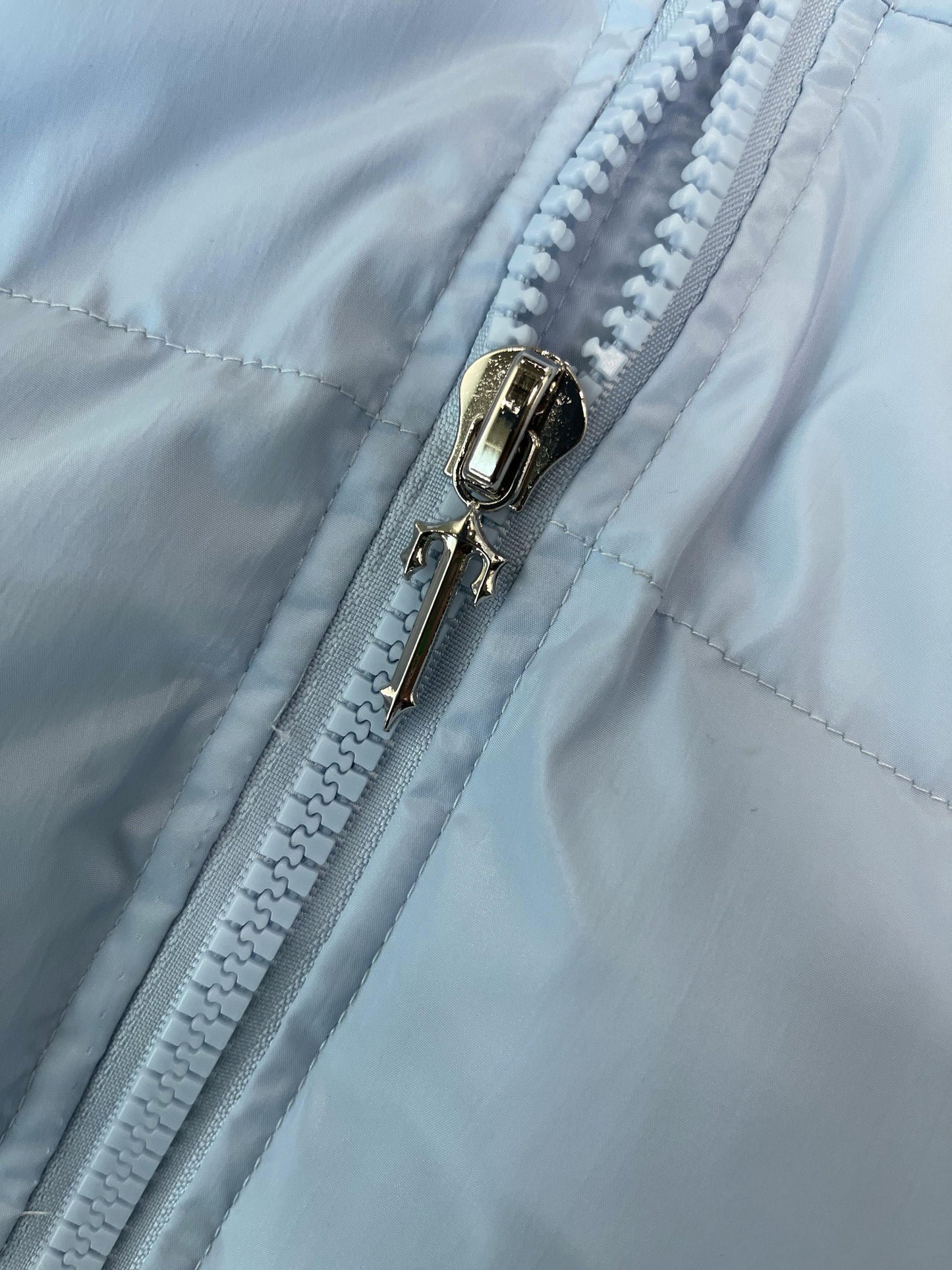 Campera Trapstar Irongate Detachable Hooded Puffer Celeste