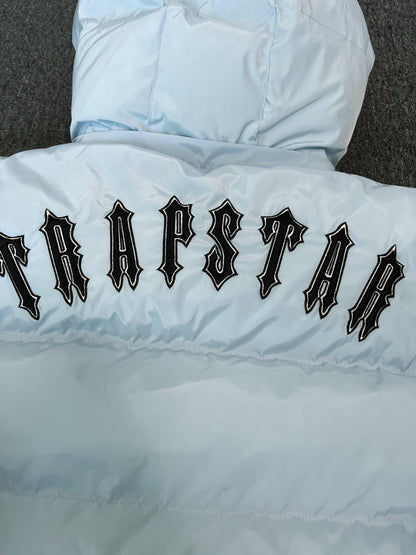 Campera Trapstar Irongate Detachable Hooded Puffer Celeste