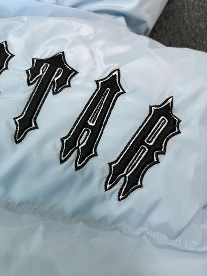 Campera Trapstar Irongate Detachable Hooded Puffer Celeste