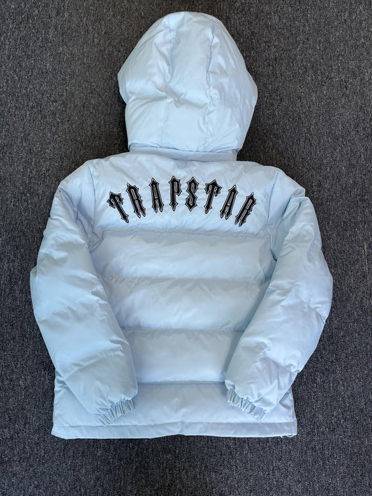 Campera Trapstar Irongate Detachable Hooded Puffer Celeste