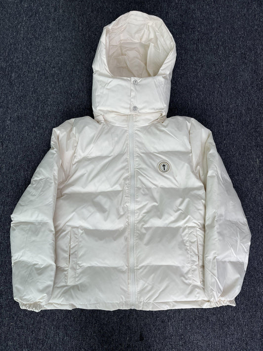 Campera Trapstar Irongate Detachable Hooded Puffer Blanca