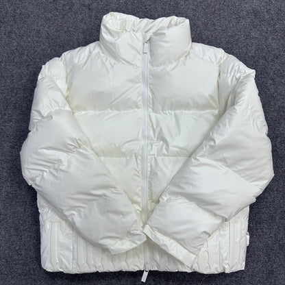 Campera Trapstar Irongate Embossed Puffer Blanca