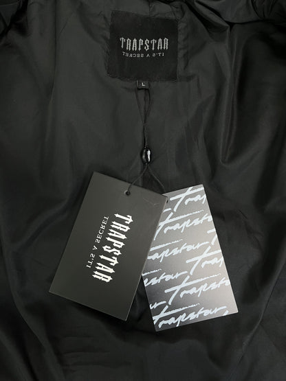 Campera Trapstar Irongate Hooded Quilted Puffer Negra