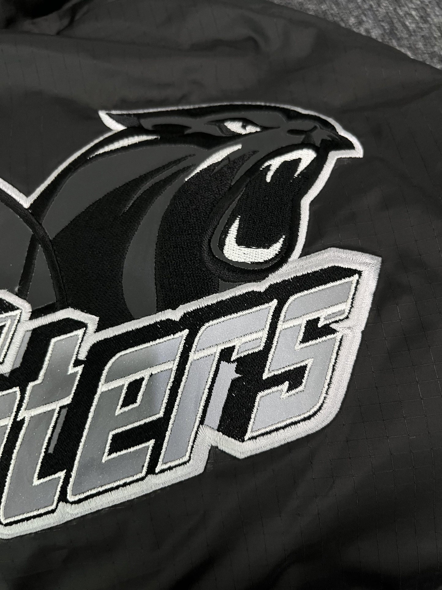 Campera Trapstar Shooters Hooded Puffer Negra