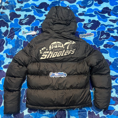 Campera Trapstar Shooters Hooded Puffer Negra