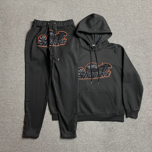 trapstar-shooters-tracksuit-black-orange-Drip Store Argentina