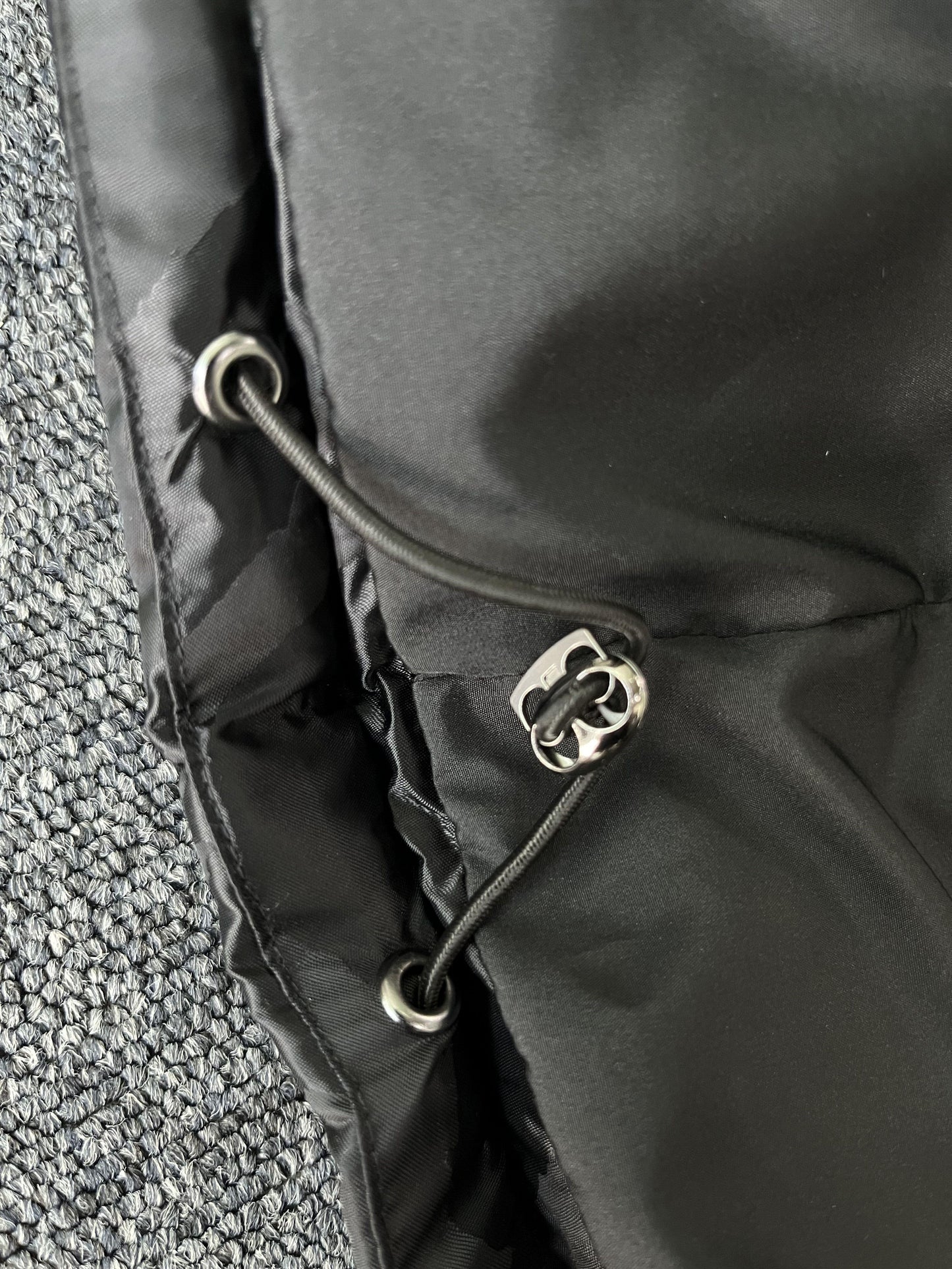 Campera Trapstar T Jacquard Puffer Negra