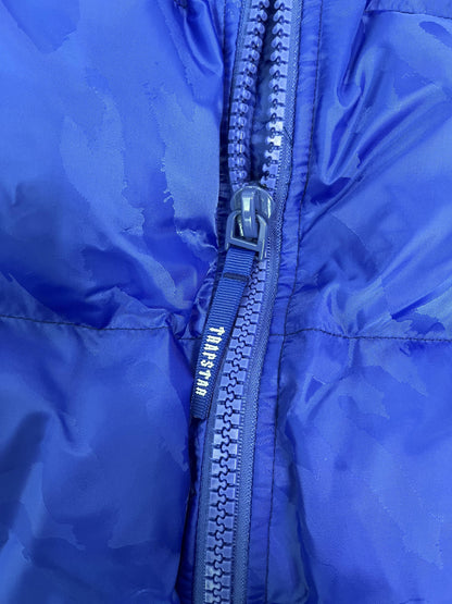 Campera Trapstar T Jacquard Puffer Azul