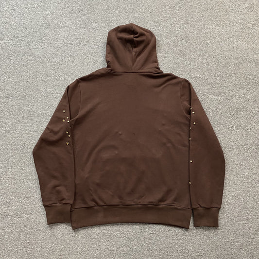 Buzo Travis Scott Cactus Jack x Sp5der Days Before Rodeo Marrón
