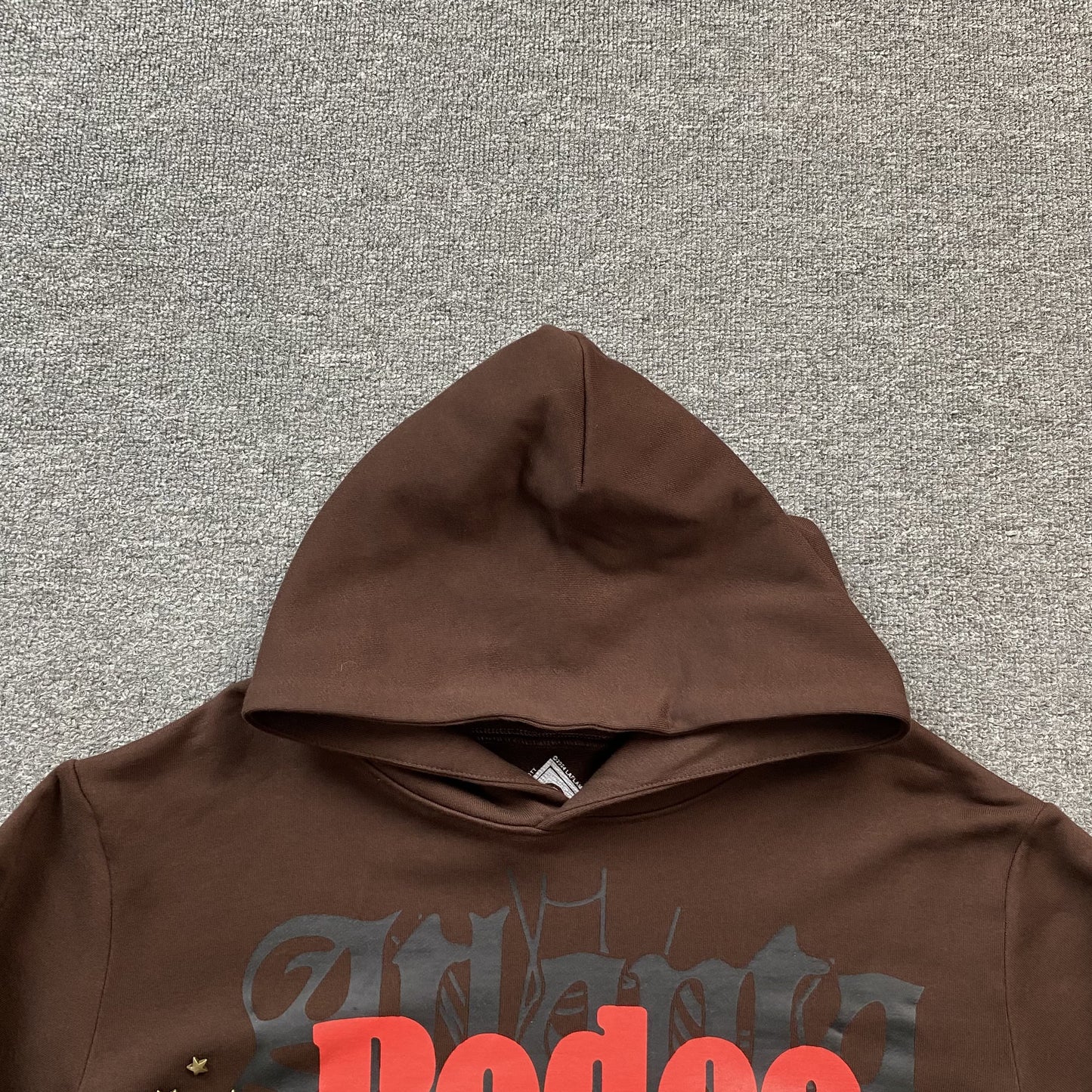 Buzo Travis Scott Cactus Jack x Sp5der Days Before Rodeo Marrón