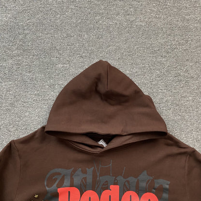 Buzo Travis Scott Cactus Jack x Sp5der Days Before Rodeo Marrón