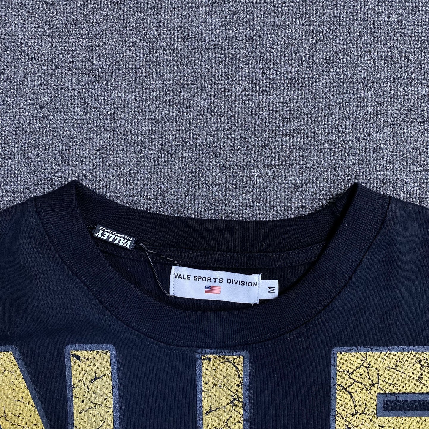 Remera Vale Forever Defensive Anchor Negra