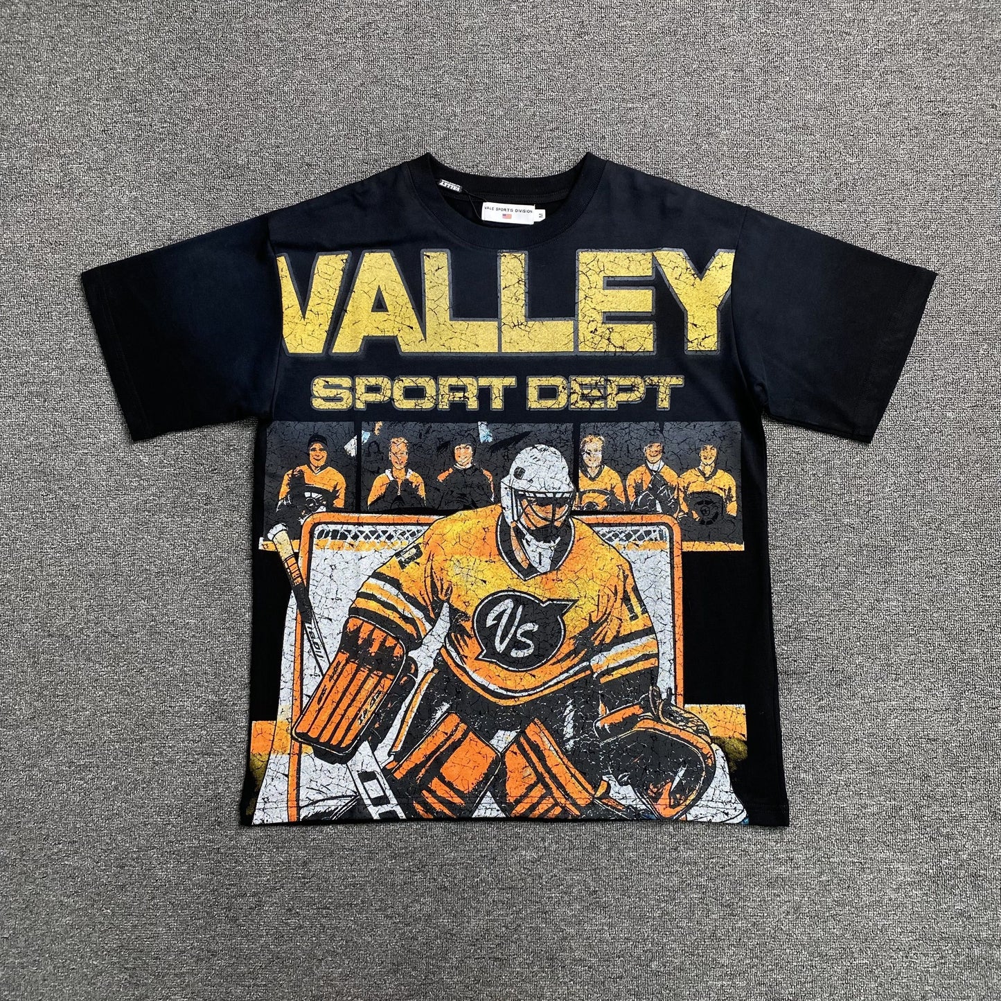 Remera Vale Forever Defensive Anchor Negra