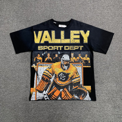 Remera Vale Forever Defensive Anchor Negra