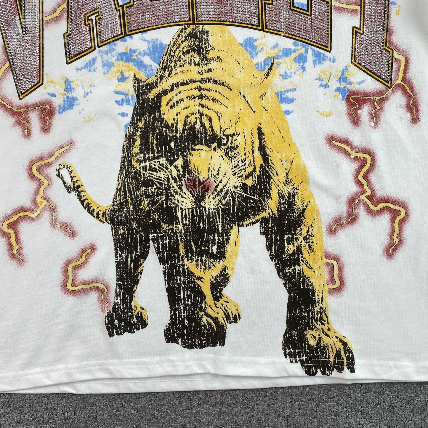 Remera Vale Forever Eye Of The Tiger Bling Blanca