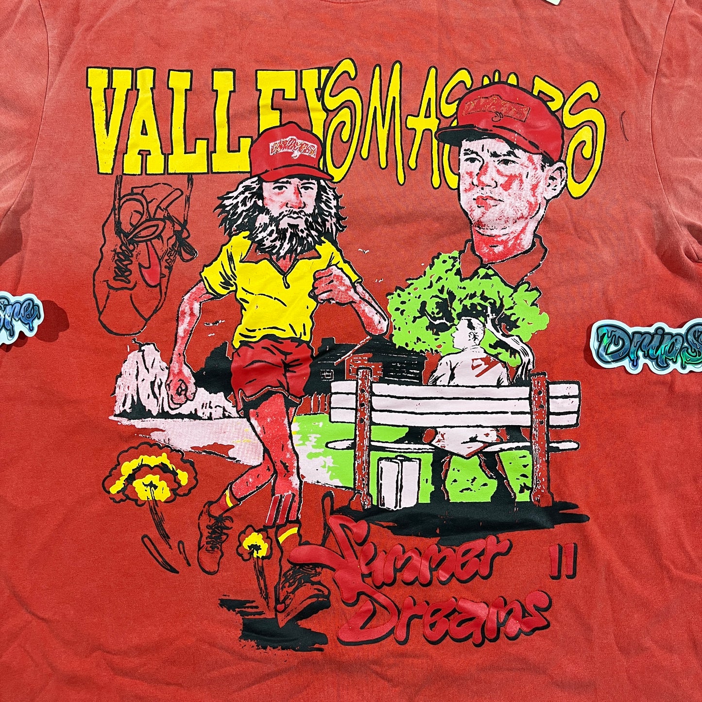 Remera Vale Forever Forest Roja