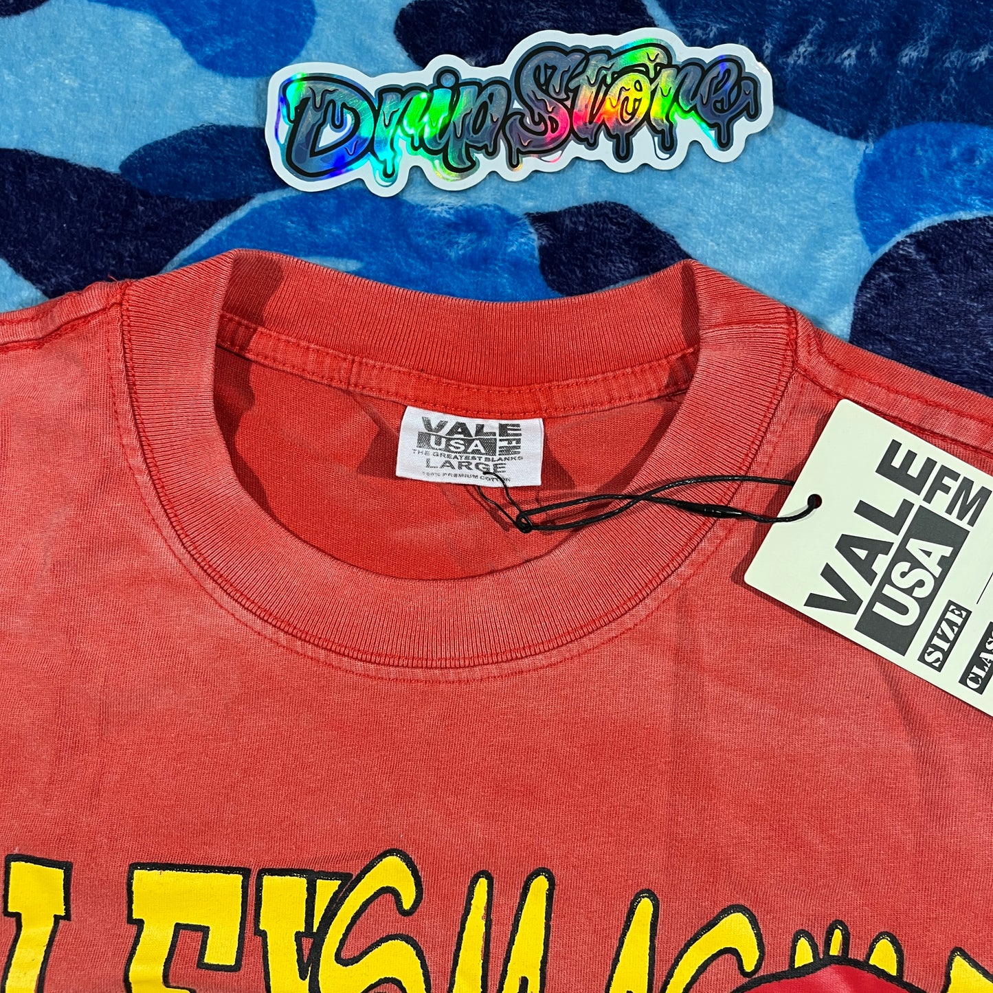 Remera Vale Forever Forest Roja