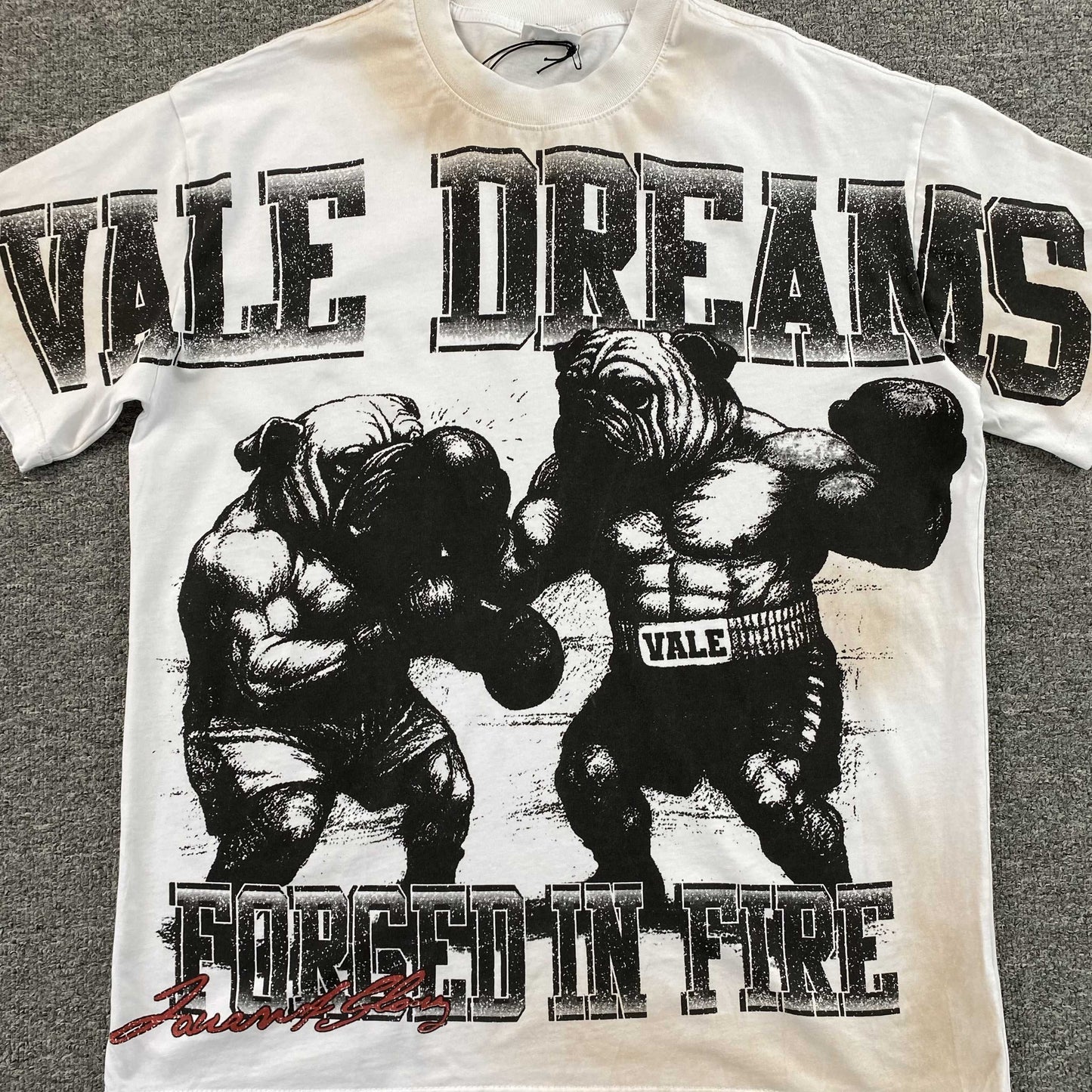 Remera Vale Forever Forged Big Blanca