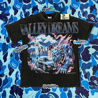 Remera Vale Forever Monster Big Negra