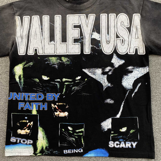 Remera Vale Forever Panther Negra