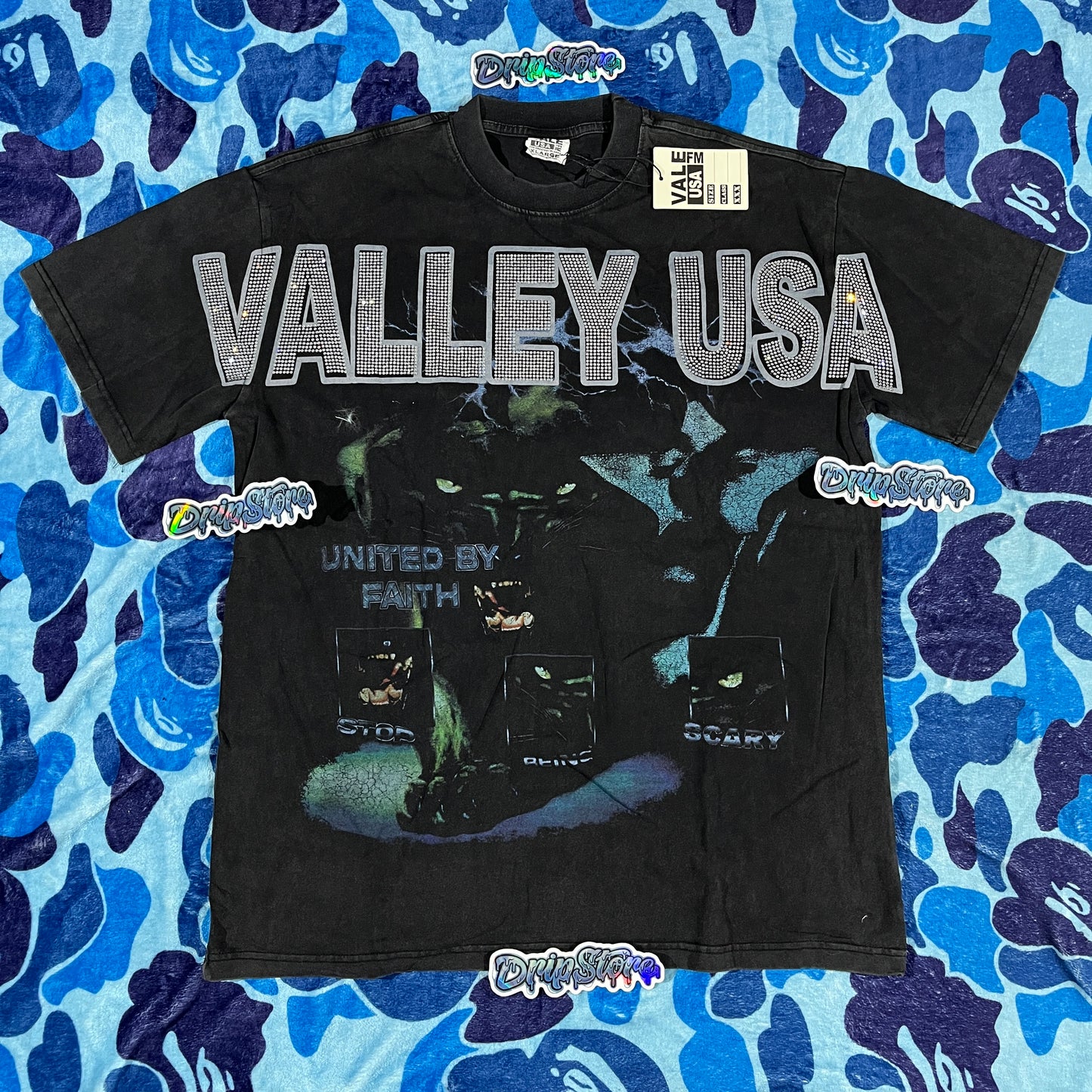 Remera Vale Forever Panther Negra