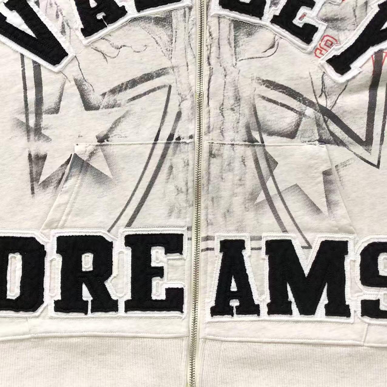 Campera Vale Forever Patriot Chop N Screw Blanco