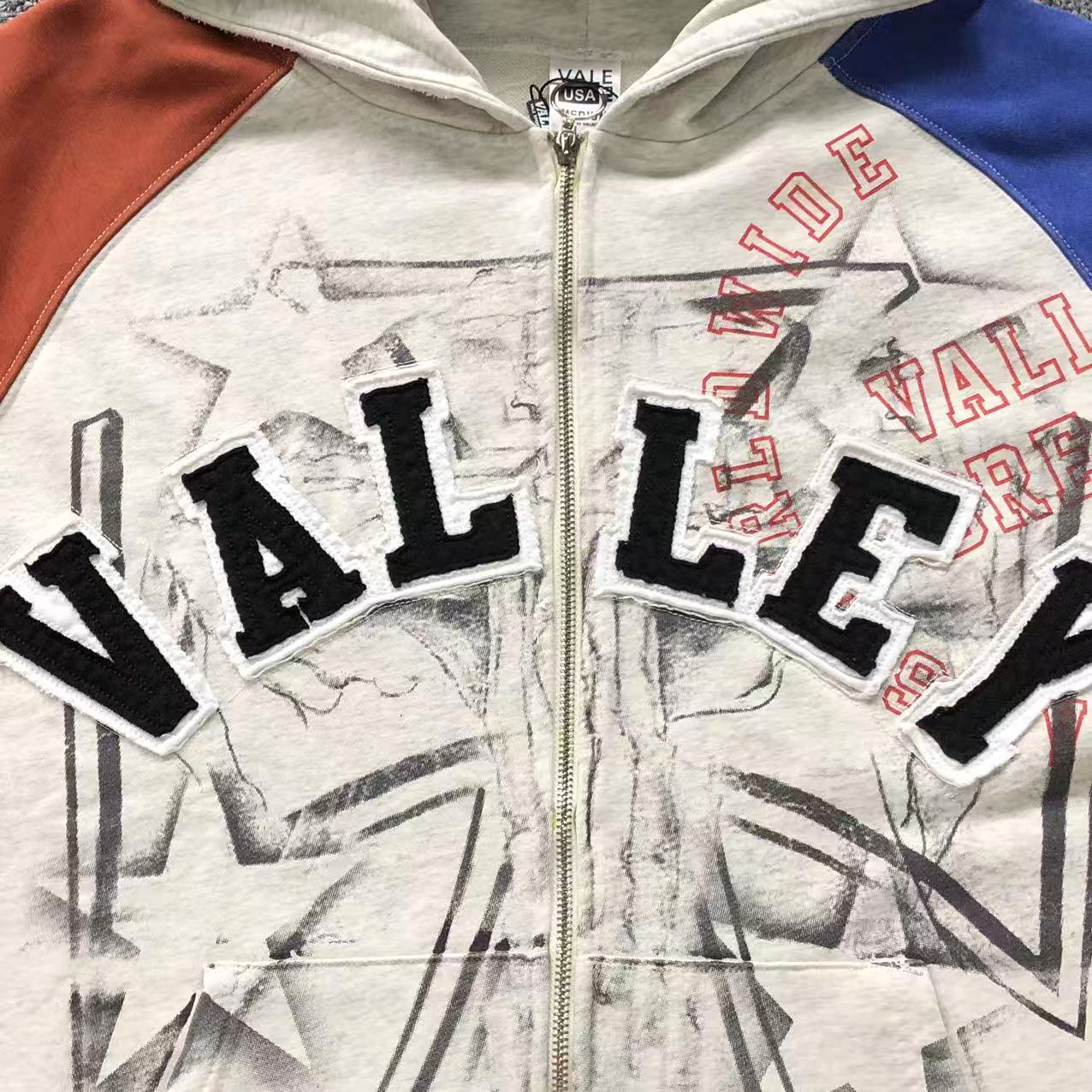 Campera Vale Forever Patriot Chop N Screw Blanco