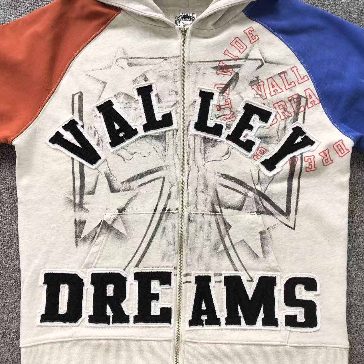 Campera Vale Forever Patriot Chop N Screw Blanco