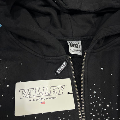Campera Vale Forever Pluto Clustered Negro