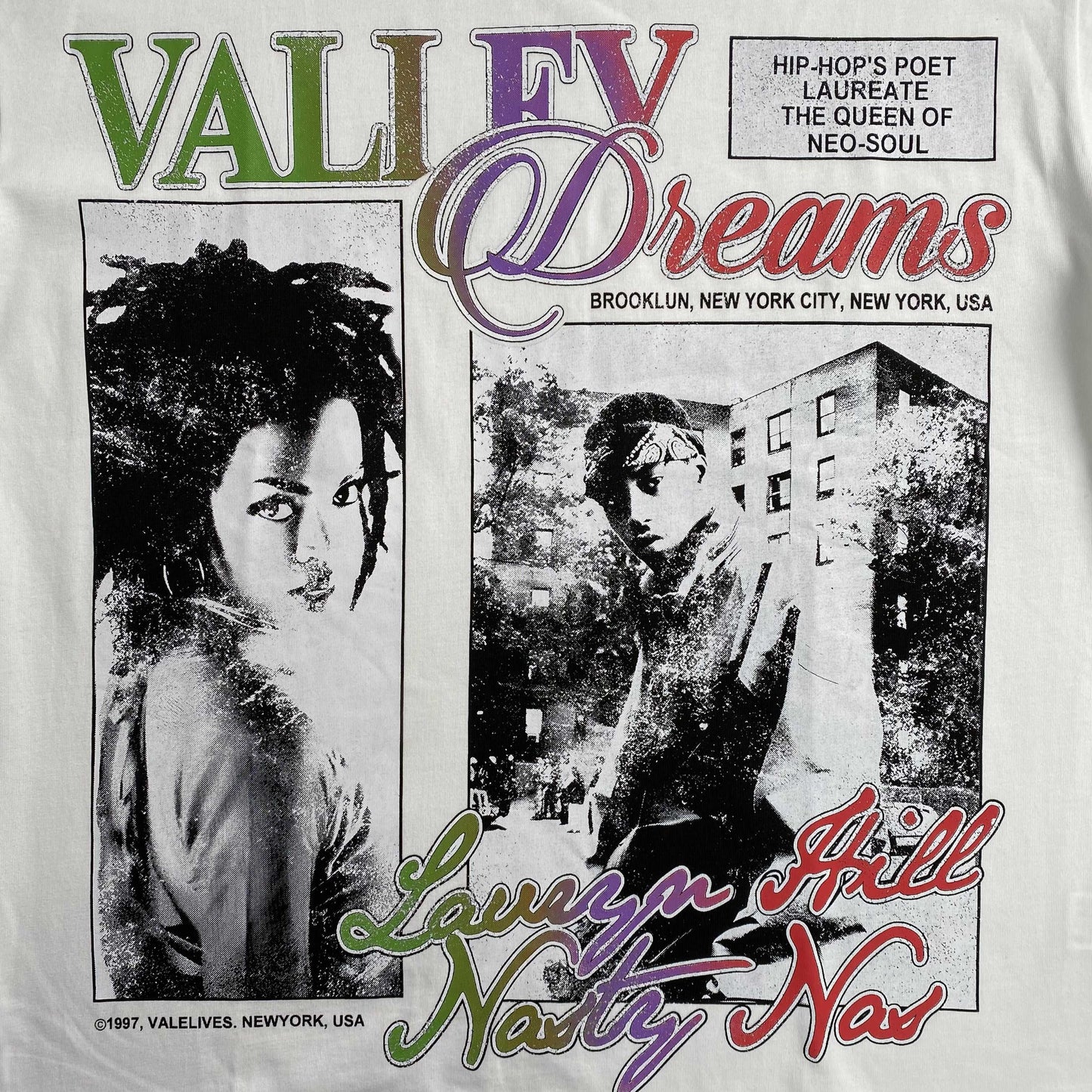 Remera Vale Forever Poetry Blanca