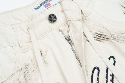 Bermuda Vale Forever Reeses Denim Dirt Crema