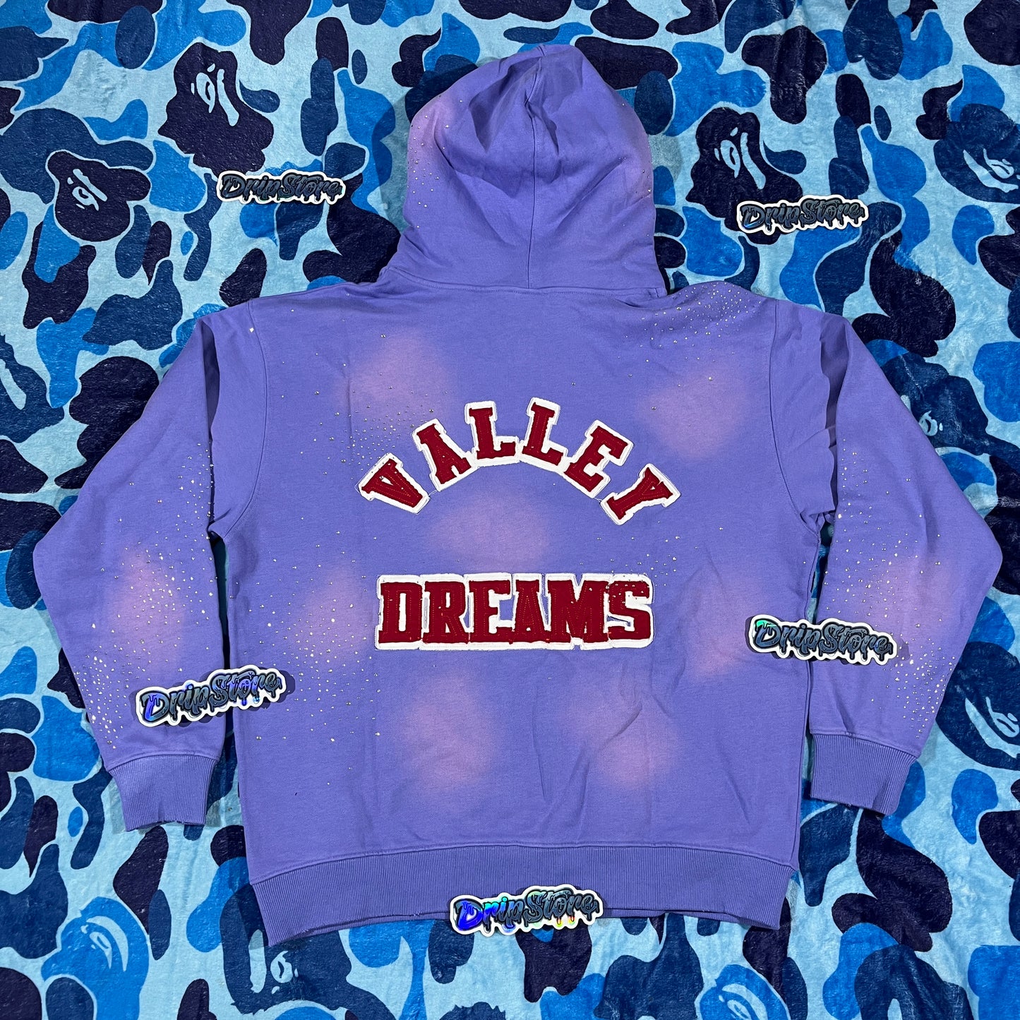 Campera Vale Forever Sea Clustered Azul
