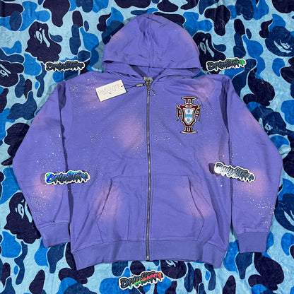 Campera Vale Forever Sea Clustered Azul