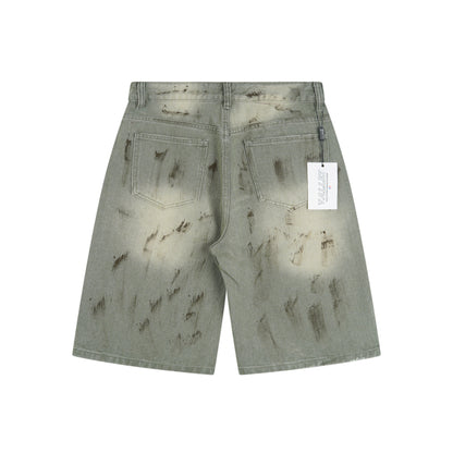 Bermuda Vale Forever Skittle Denim Verde