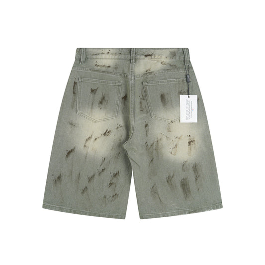 Bermuda Vale Forever Skittle Denim Verde