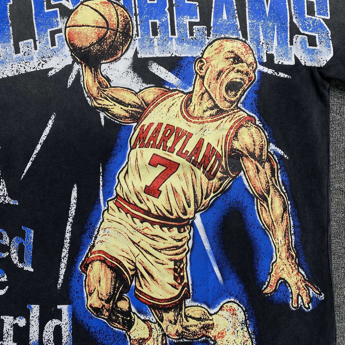 Remera Vale Forever Slam Negra