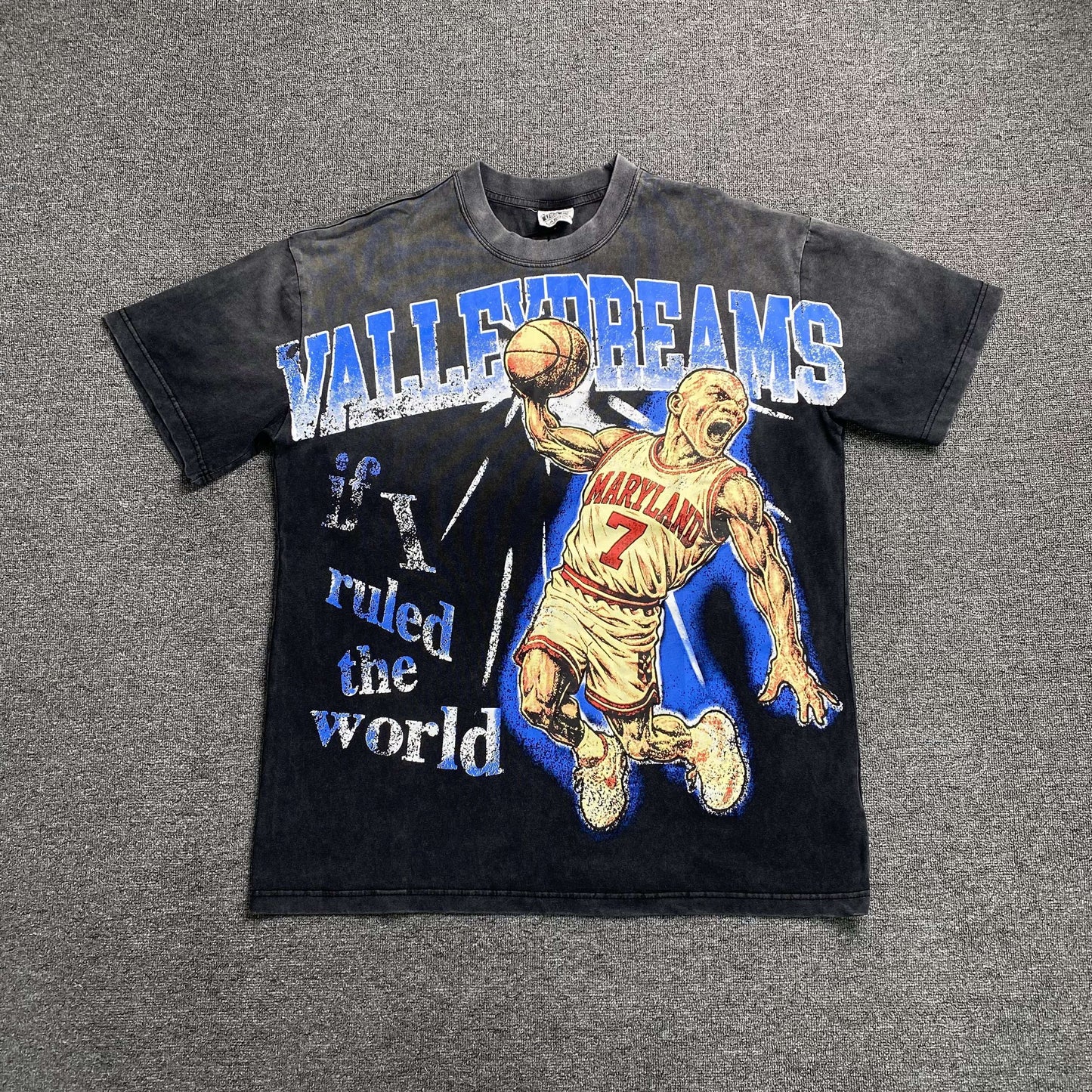 Remera Vale Forever Slam Negra