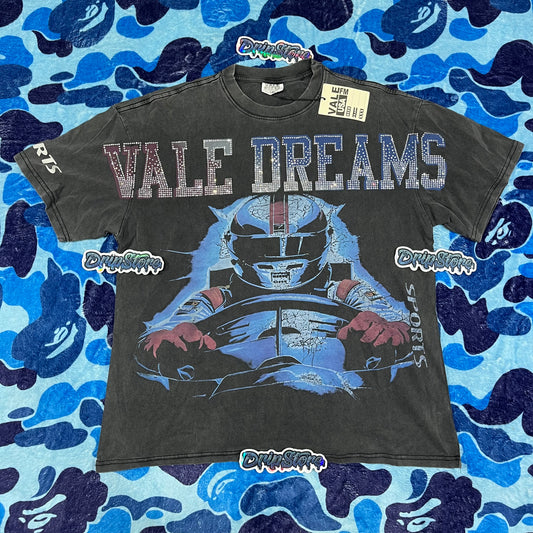 Remera Vale Forever Speed Bling Negra
