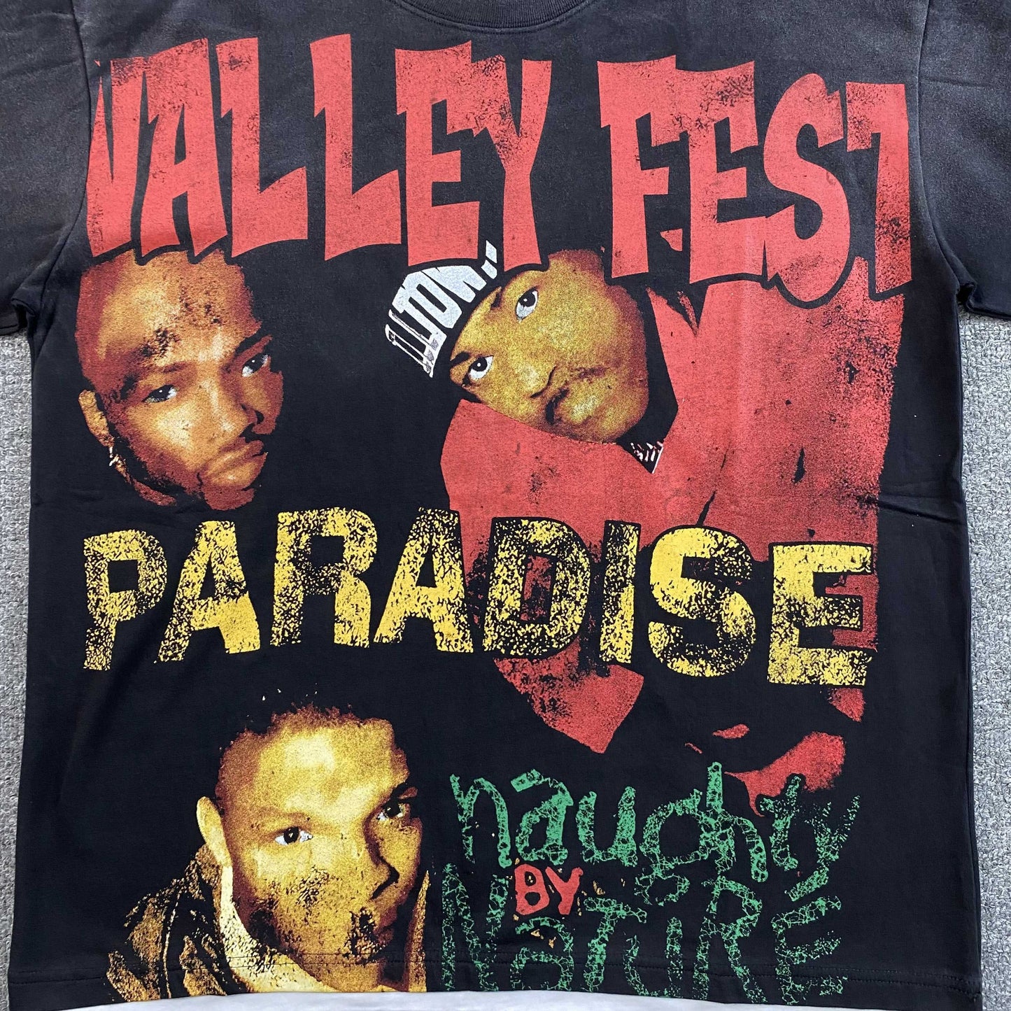 Remera Vale Forever Summer Fest Negra