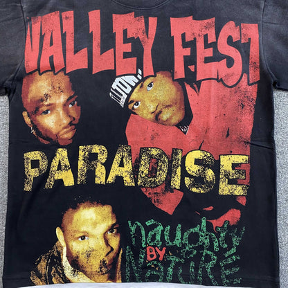 Remera Vale Forever Summer Fest Negra